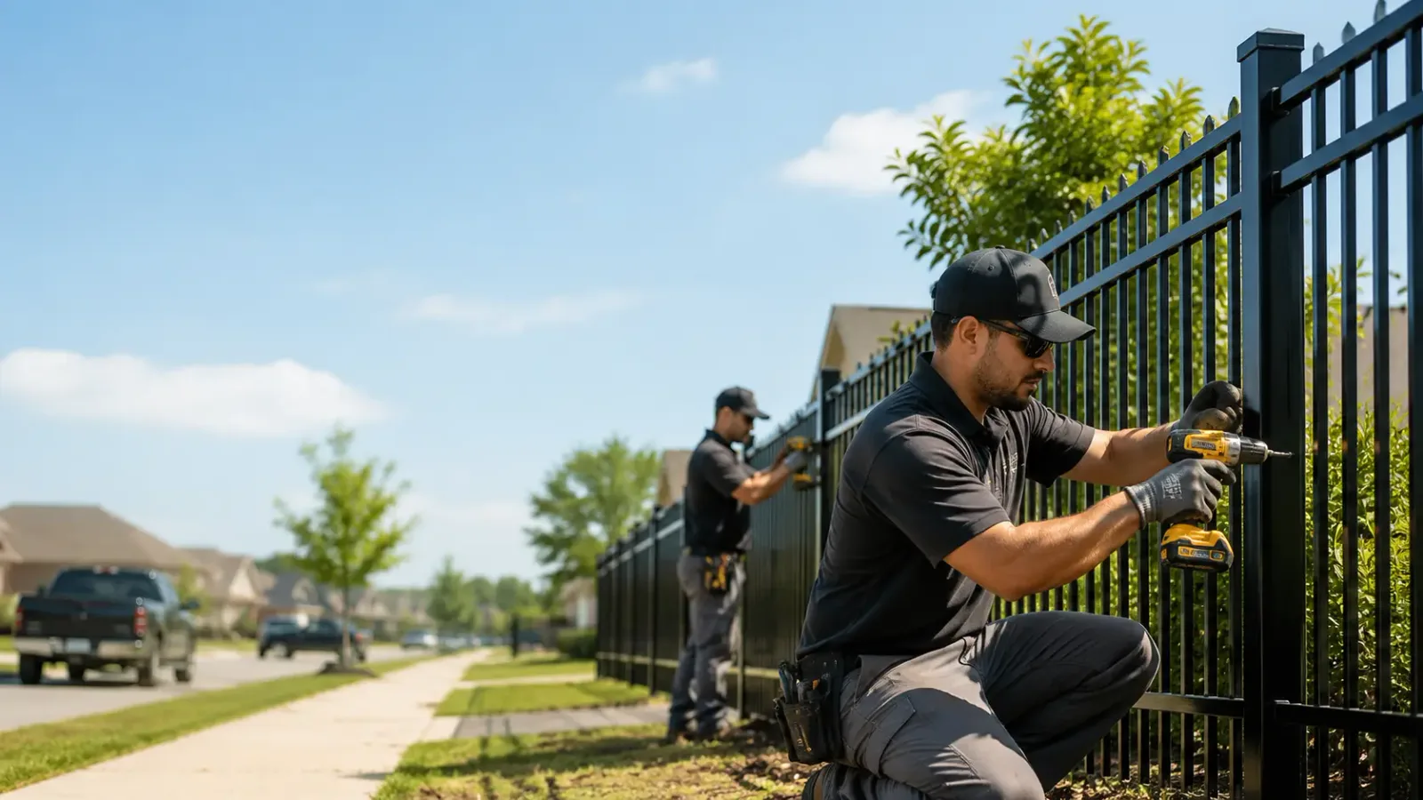 Metal Fence Installation in Hiwassee, VA